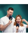 Hurtownia GSM - Vezeték nélküli karaoke mikrofon Joyroom Bluetooth 5.0 2500mAh hangszóróval piros (JR-K3 red) - JYR309 - {ean13} - Hurt