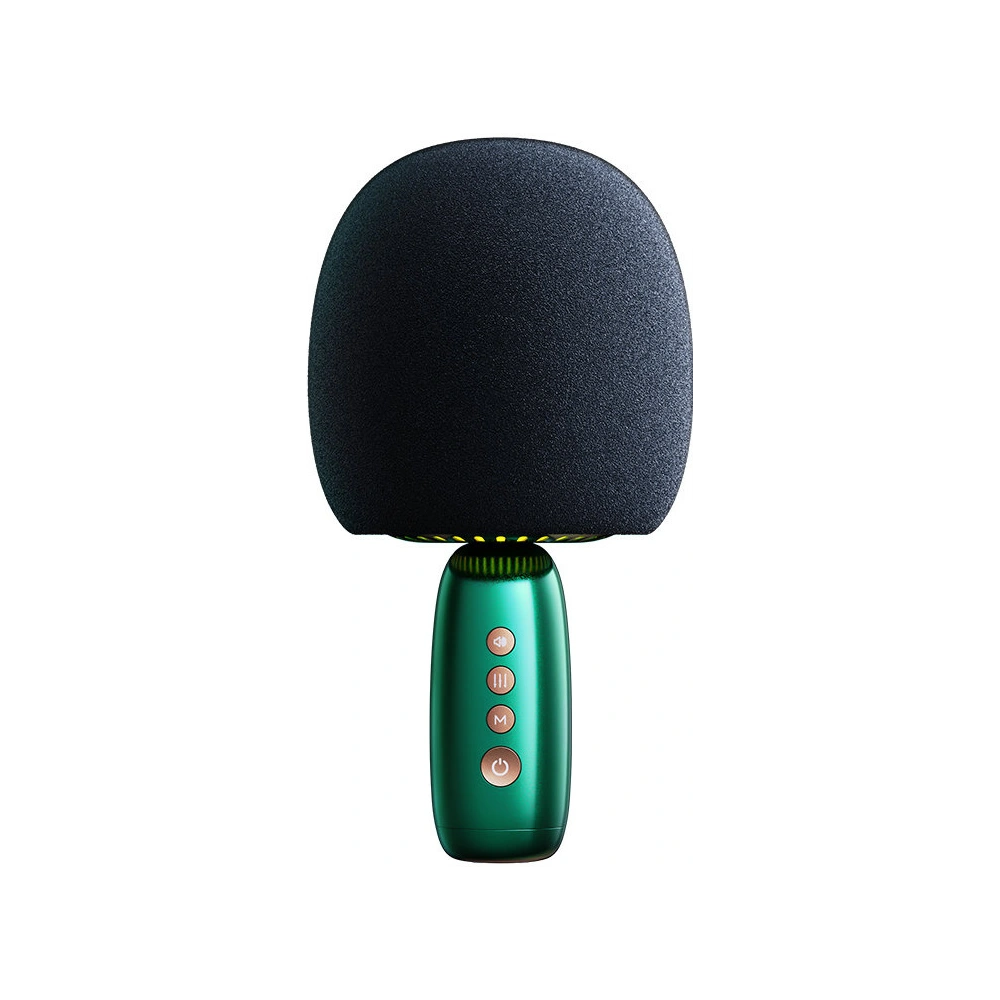 Hurtownia GSM - Vezeték nélküli karaoke mikrofon Joyroom 5.0 Bluetooth hangszóróval 2500mAh zöld (JR-K3 green) - JYR310 - {ean13} - Hurt