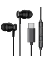Kopfhörer Joyroom USB-C mit Fernbedienung und Mikrofon schwarz (JR-EC04 Black)