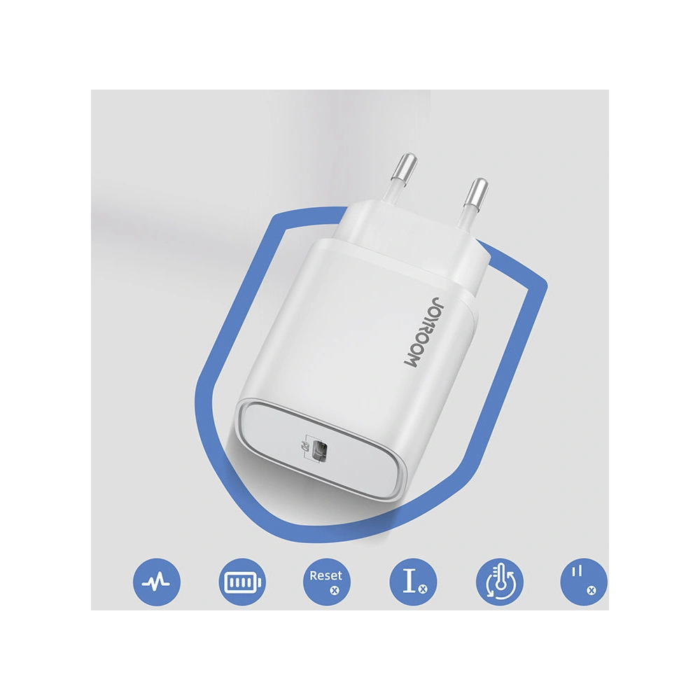 Hurtownia GSM - Încărcător de rețea Joyroom USB-C PD 20W alb (L-P201) - JYR315 - {ean13} - Hurt