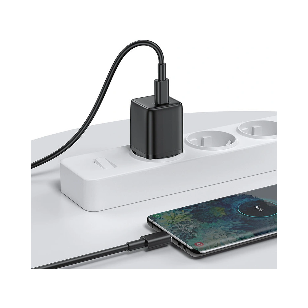 Hurtownia GSM - Ładowarka sieciowa Joyroom USB-C PD 25W czarny + kabel USB/USB-C (L-P251) - JYR316 - {ean13} - Hurt