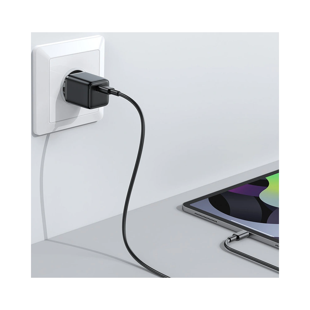 Hurtownia GSM - Ładowarka sieciowa Joyroom USB-C PD 25W czarny + kabel USB/USB-C (L-P251) - JYR316 - {ean13} - Hurt