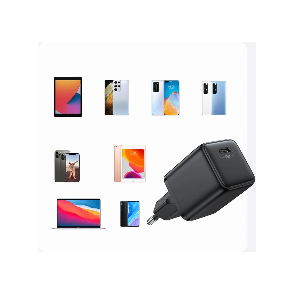 Hurtownia GSM - Ładowarka sieciowa Joyroom USB-C PD 25W czarny + kabel USB/USB-C (L-P251) - JYR316 - {ean13} - Hurt
