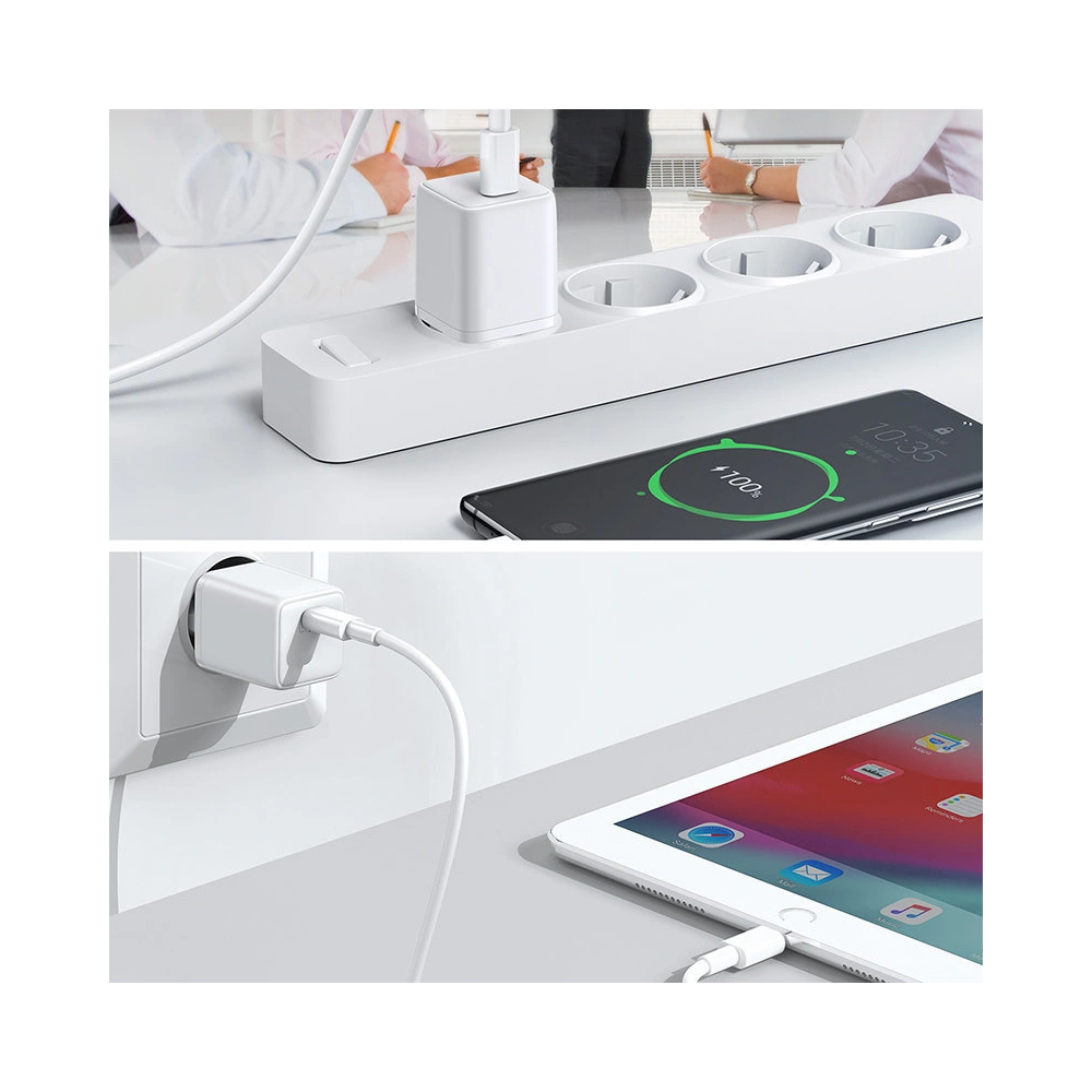 Hurtownia GSM - Încărcător de rețea Joyroom USB-C 25W 3A priză EU alb (L-P251) - JYR318 - {ean13} - Hurt