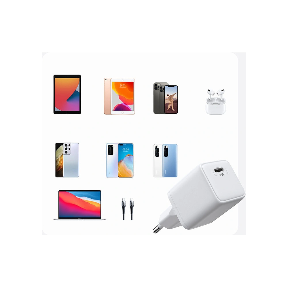 Hurtownia GSM - Încărcător de rețea Joyroom USB-C 25W 3A priză EU alb (L-P251) - JYR318 - {ean13} - Hurt