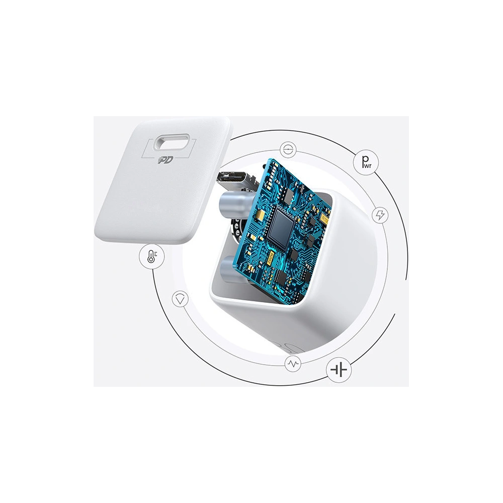 Hurtownia GSM - Încărcător de rețea Joyroom USB-C 25W 3A priză EU alb (L-P251) - JYR318 - {ean13} - Hurt