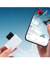 Hurtownia GSM - HUB Joyroom OTG Lightning - USB 3.2 Gen 1 (3.0, 3.1 Gen 1)/čtečka karet SD, TF/Lightning bílý (S-H142 white) - JYR319 - {ean13} - Hurt
