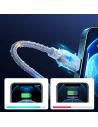 Hurtownia GSM - Kabel Joyroom USB/Lightning audio LED 2,4A 1,2m szary (S-1230N16) - JYR321 - {ean13} - Hurt