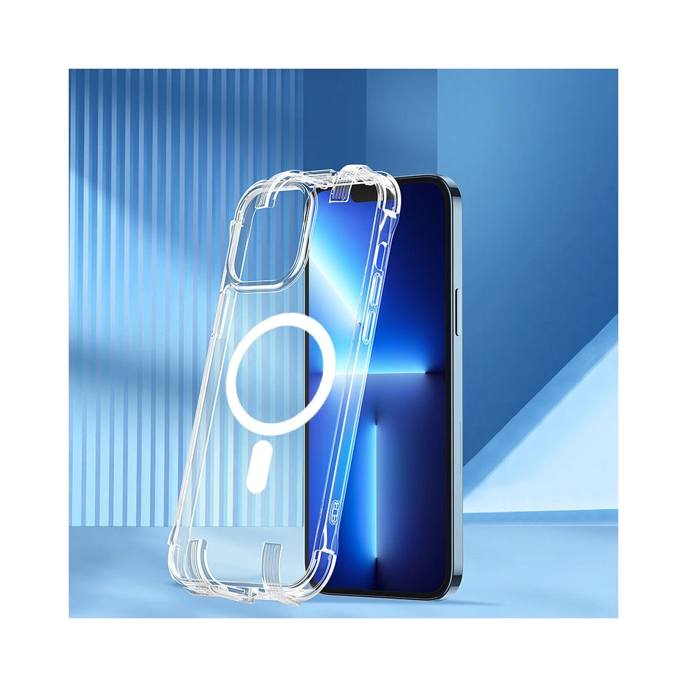 Hurtownia GSM - Etui Joyroom Magnetic Defender MagSafe Apple iPhone 13 Pro Max transparent - JYR328 - {ean13} - Hurt