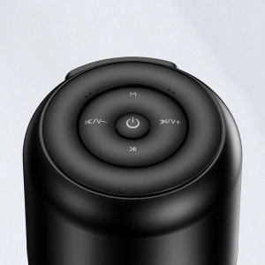 Wholesale Joyroom portable wireless bluetooth speaker 5W 2200mAh black (JR-ML01) - JYR329 - {ean13} - Hurt