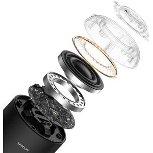Wholesale Joyroom portable wireless bluetooth speaker 5W 2200mAh black (JR-ML01) - JYR329 - {ean13} - Hurt