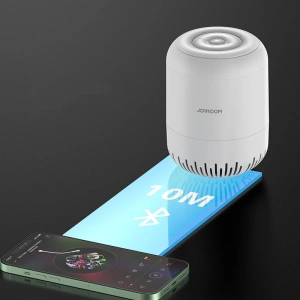 Wholesale Joyroom portable wireless bluetooth speaker 5W 2200mAh white (JR-ML01) - JYR330 - {ean13} - Hurt