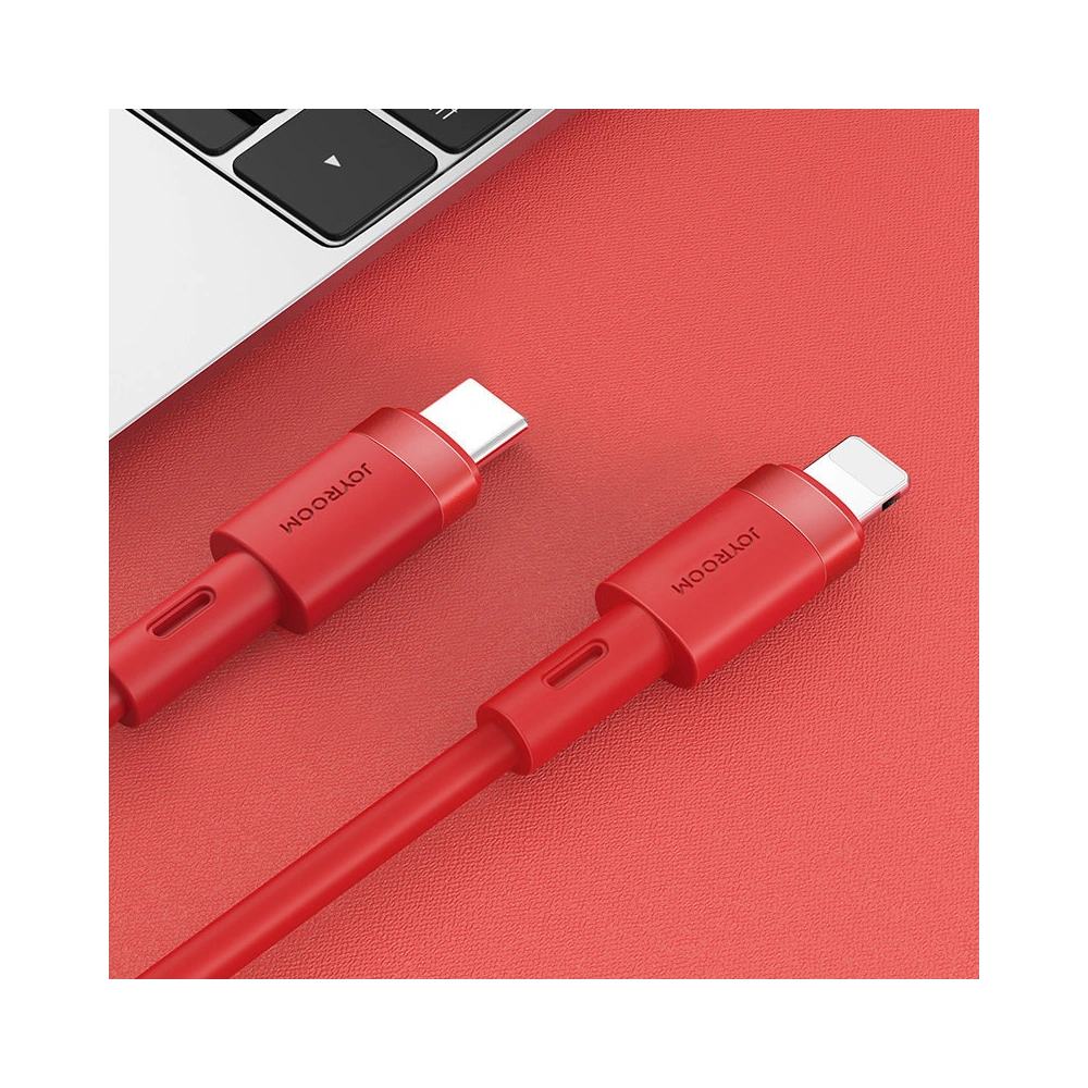 Hurtownia GSM - Kabel Joyroom USB-C/Lightning PD 20W 1,2m červený (S-1224N9) - JYR331 - {ean13} - Hurt
