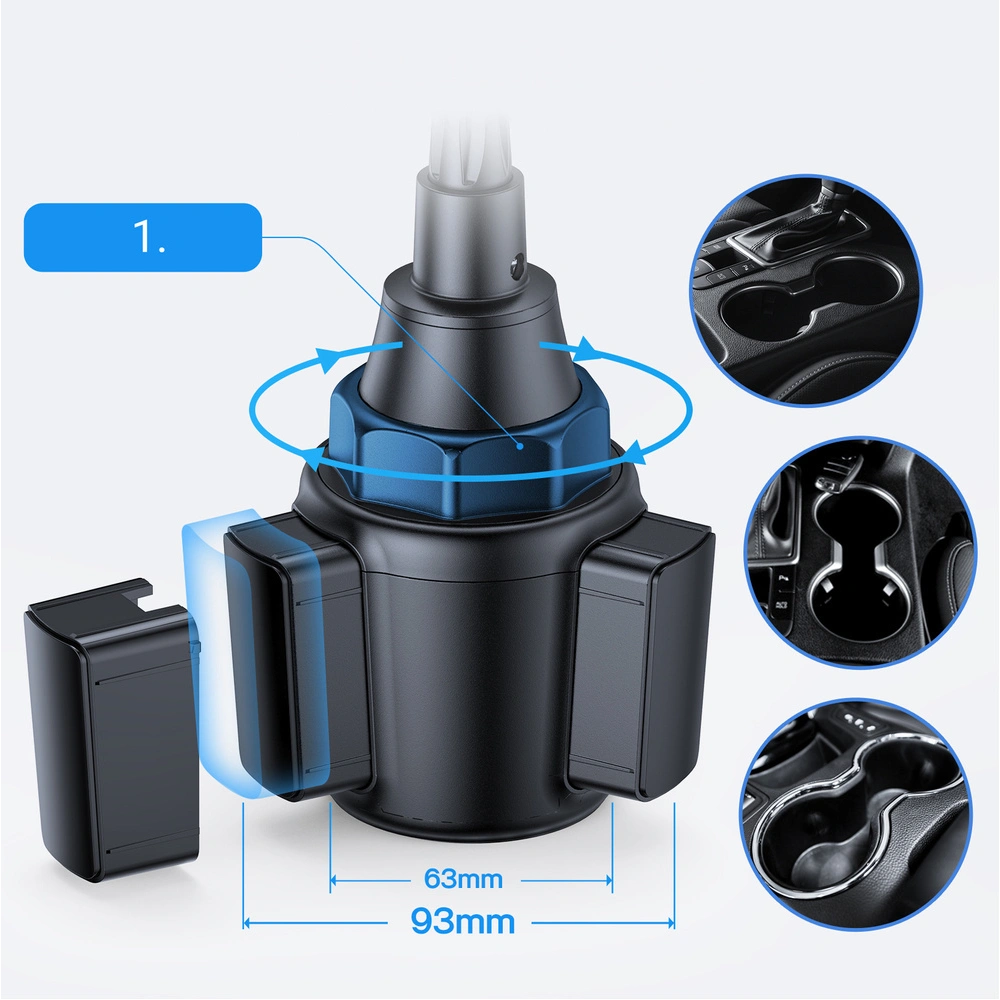 Hurtownia GSM - Uchit auto Joyroom pentru suportul de cană negru (JR-ZS259) - JYR332 - {ean13} - Hurt