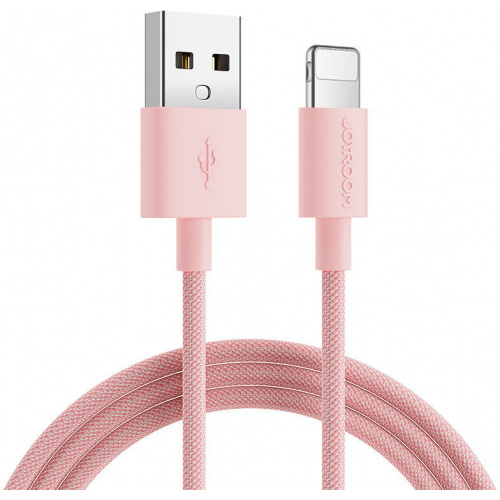 Joyroom Distributor - 6941237170378 - JYR334 - Joyroom cable USB cable - Lightning charging / data transmission 1m pink (S-1030M13) - B2B homescreen