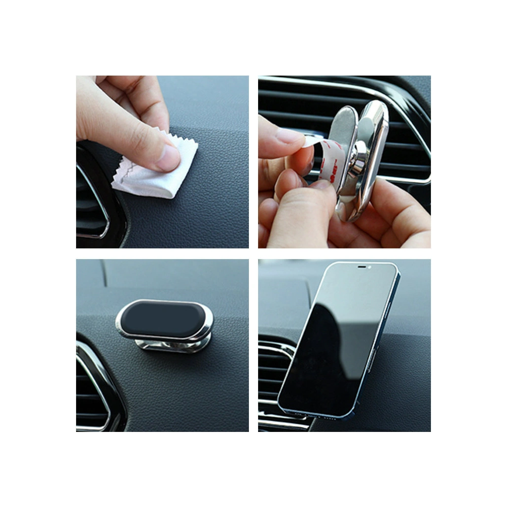 Wholesale Joyroom Self Adhesive Magnetic Car Dashboard Mount Silver (JR-ZS227) - JYR336 - {ean13} - Hurt