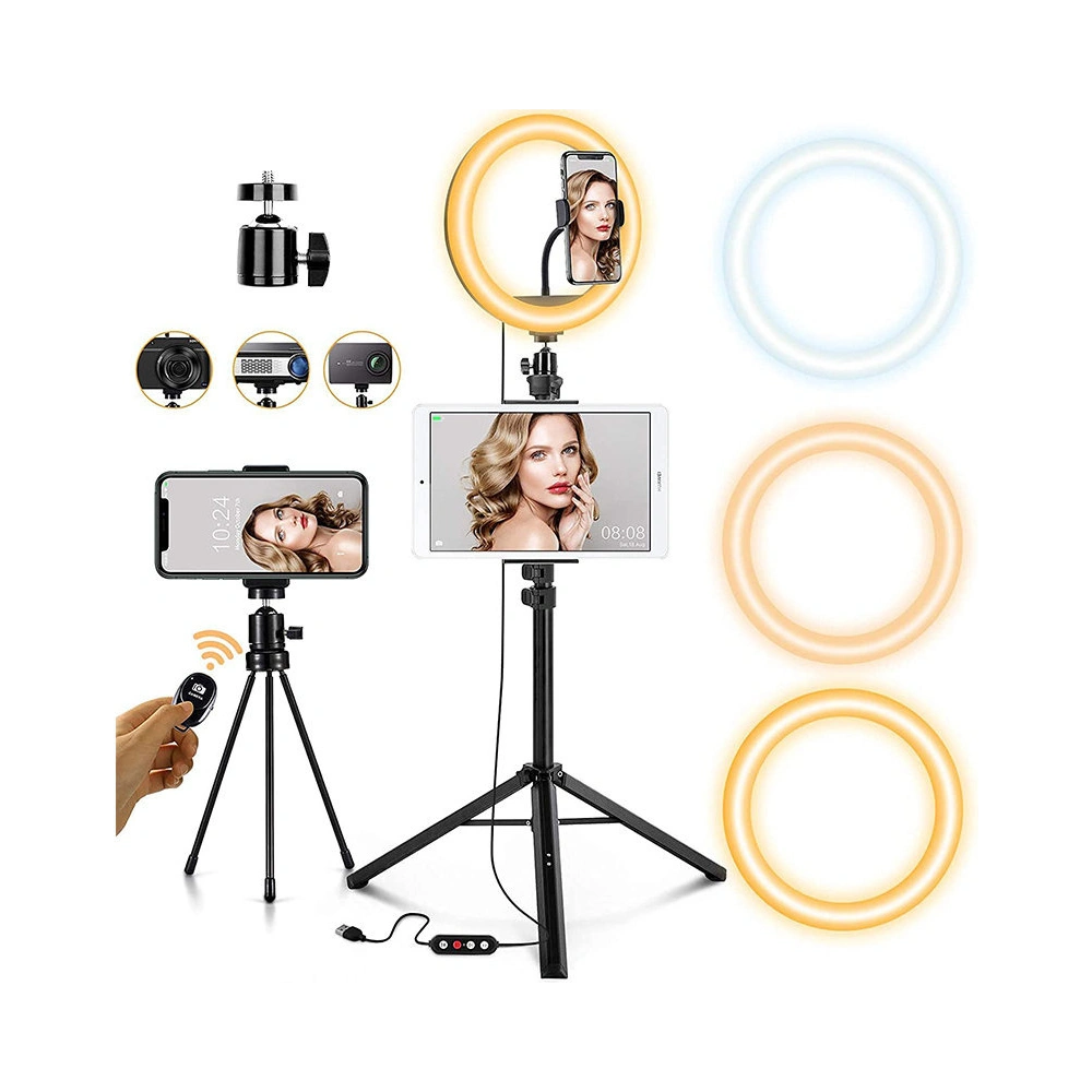 Hurtownia GSM - Záznamový set na živé vysílání Joyroom ring lampa + černý stativ (JR-ZS233) - JYR337 - {ean13} - Hurt