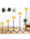 Wholesale Joyroom ring flash lamp tripod kit for recording live selfie phone holder ring light black (JR-ZS233) - JYR337 - {ean13} - Hurt