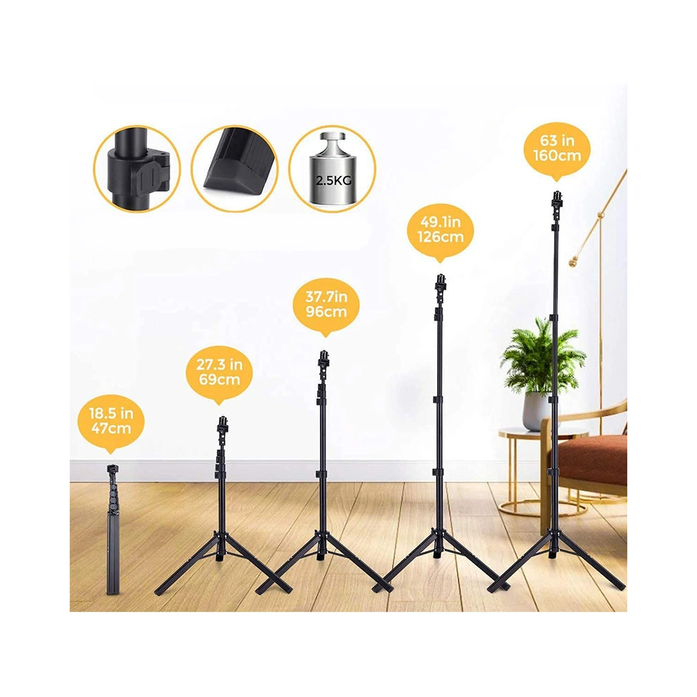 Hurtownia GSM - Live-Aufnahmeset Joyroom Ringlicht + schwarzes Stativ (JR-ZS233) - JYR337 - {ean13} - Hurt