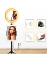 Wholesale Joyroom ring flash lamp tripod kit for recording live selfie phone holder ring light black (JR-ZS233) - JYR337 - {ean13} - Hurt