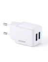 Hurtownia GSM - Hálózati töltő Joyroom 2xUSB 12W 2,4A fehér (L-2A121) - JYR338 - {ean13} - Hurt