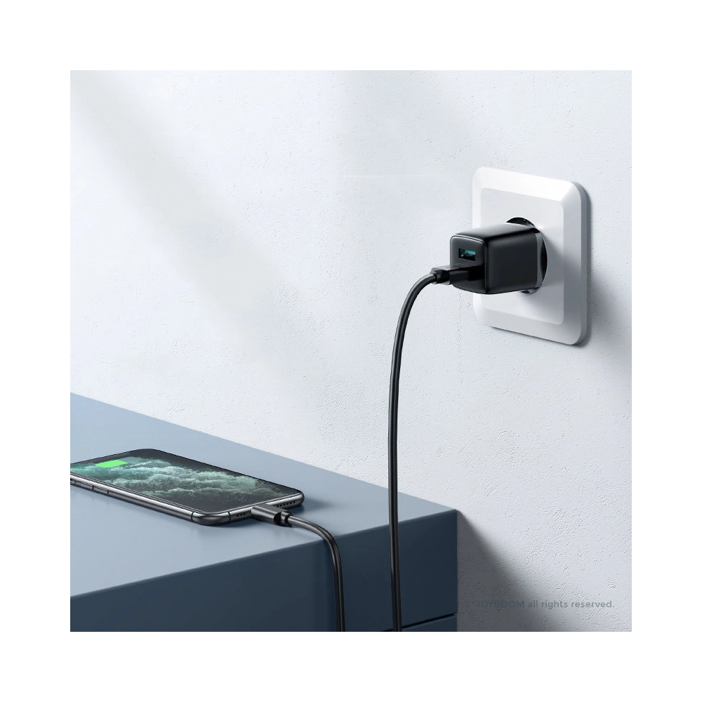 Hurtownia GSM - Hálózati töltő Joyroom 2xUSB 12W 2,4A fehér (L-2A121) - JYR338 - {ean13} - Hurt
