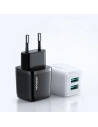 Hurtownia GSM - Hálózati töltő Joyroom 2xUSB 12W 2,4A fehér (L-2A121) - JYR338 - {ean13} - Hurt