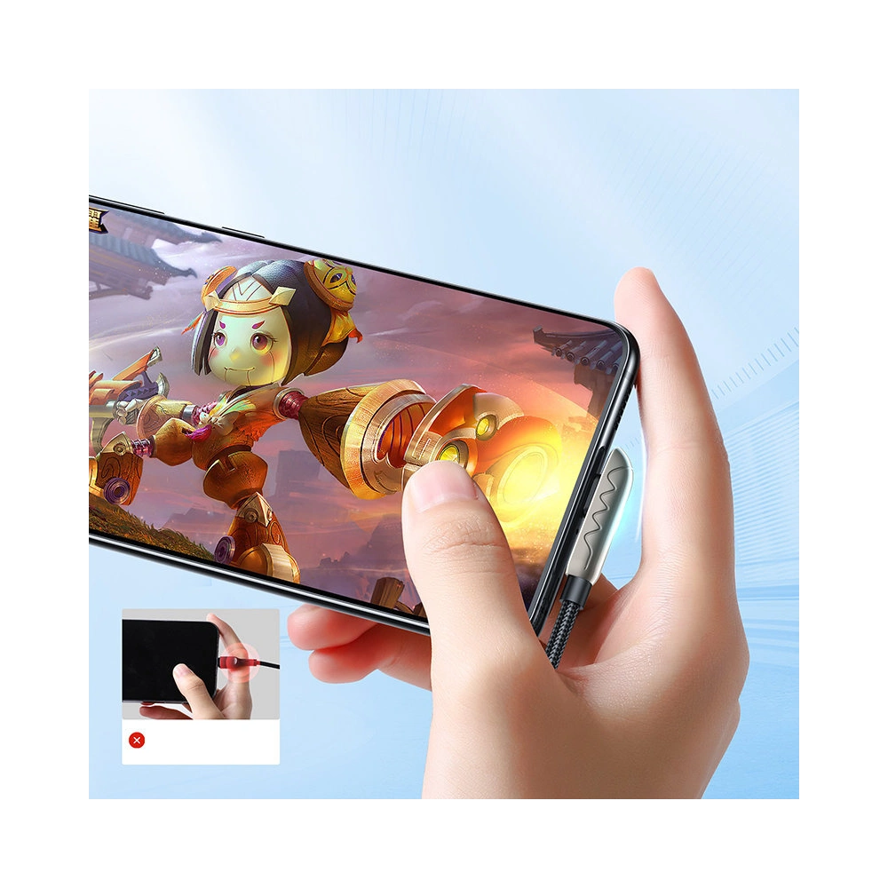Hurtownia GSM - Kábel Joyroom USB/USB-C 3A 1,2m ezüst (S-1230K3) - JYR340 - {ean13} - Hurt
