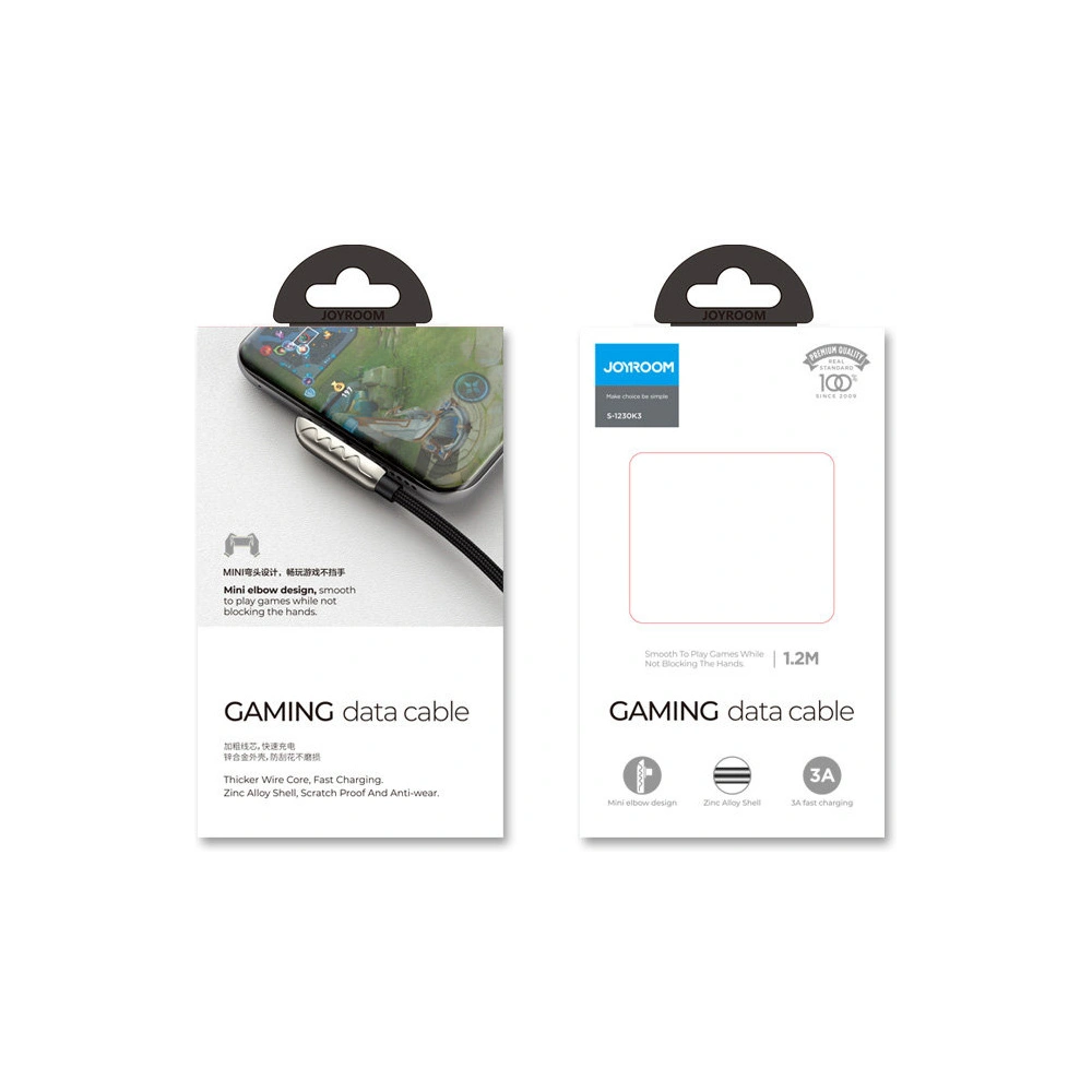Hurtownia GSM - Kábel Joyroom USB/USB-C 3A 1,2m ezüst (S-1230K3) - JYR340 - {ean13} - Hurt