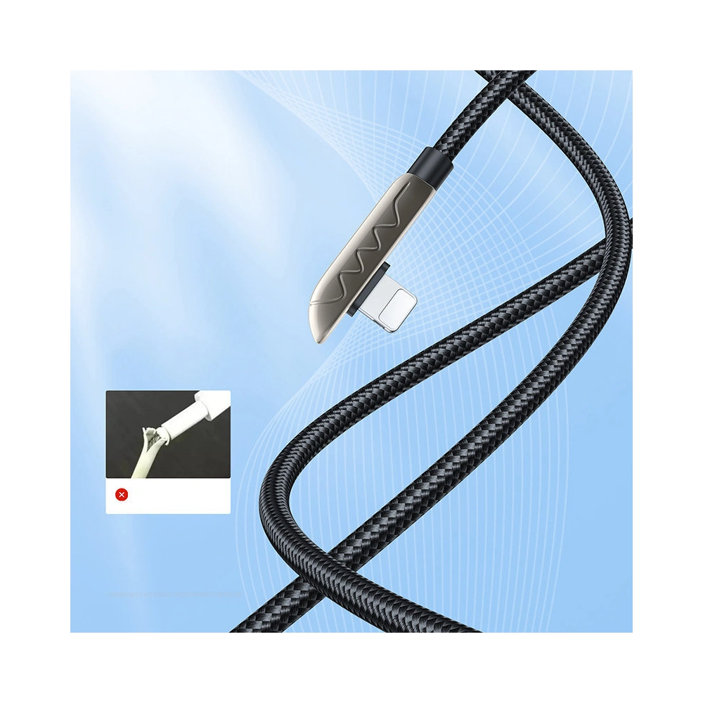 Hurtownia GSM - Kábel Joyroom USB/Lightning 2,4A 1,2m ezüst (S-1230K3) - JYR342 - {ean13} - Hurt
