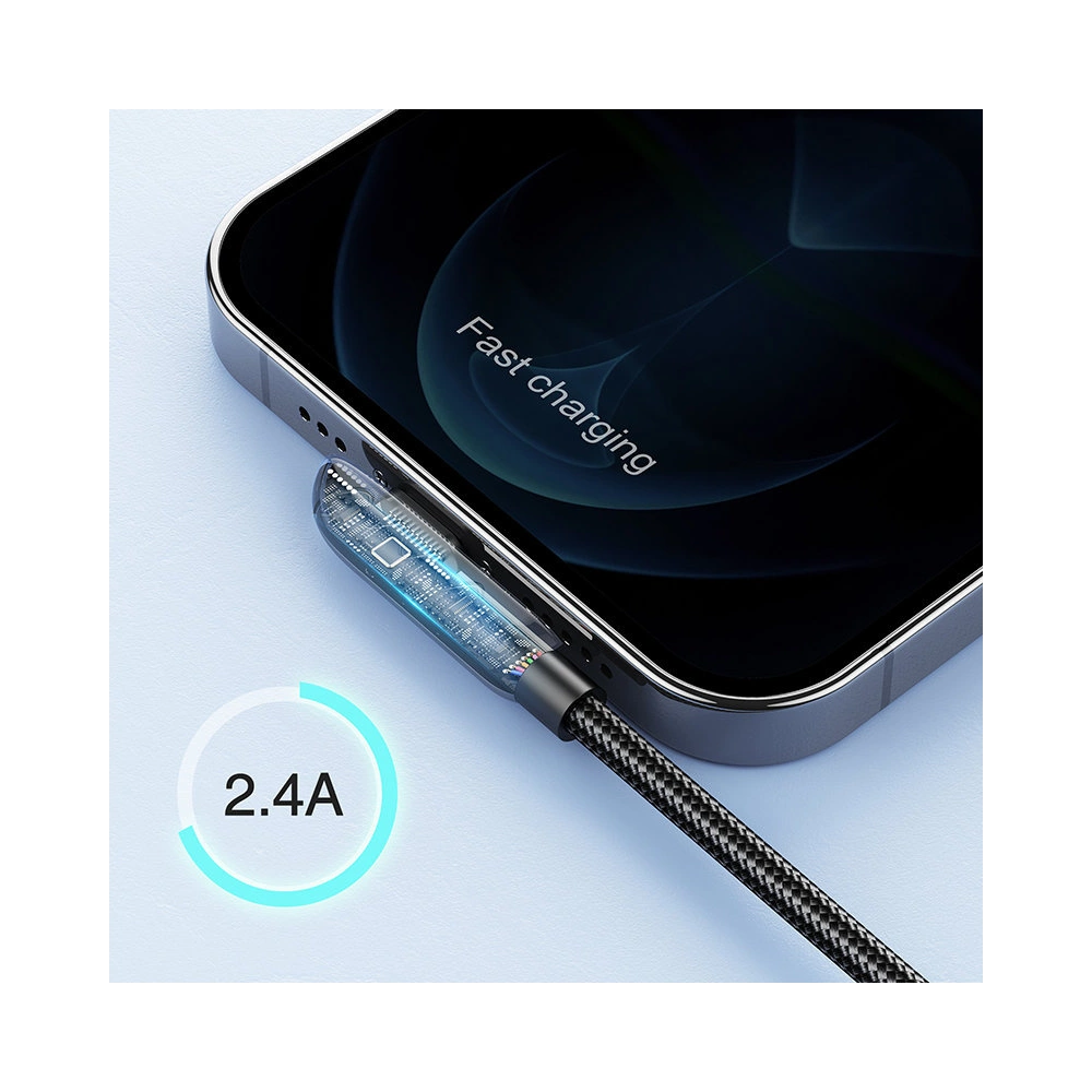 Hurtownia GSM - Kabel Joyroom USB/Lightning 2,4A 1,2m černý (S-1230K3) - JYR343 - {ean13} - Hurt