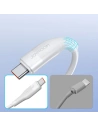 Wholesale Joyroom USB cable - USB-C for fast charging / data transmission 6A 1m white (S-1060M12) - JYR344 - {ean13} - Hurt
