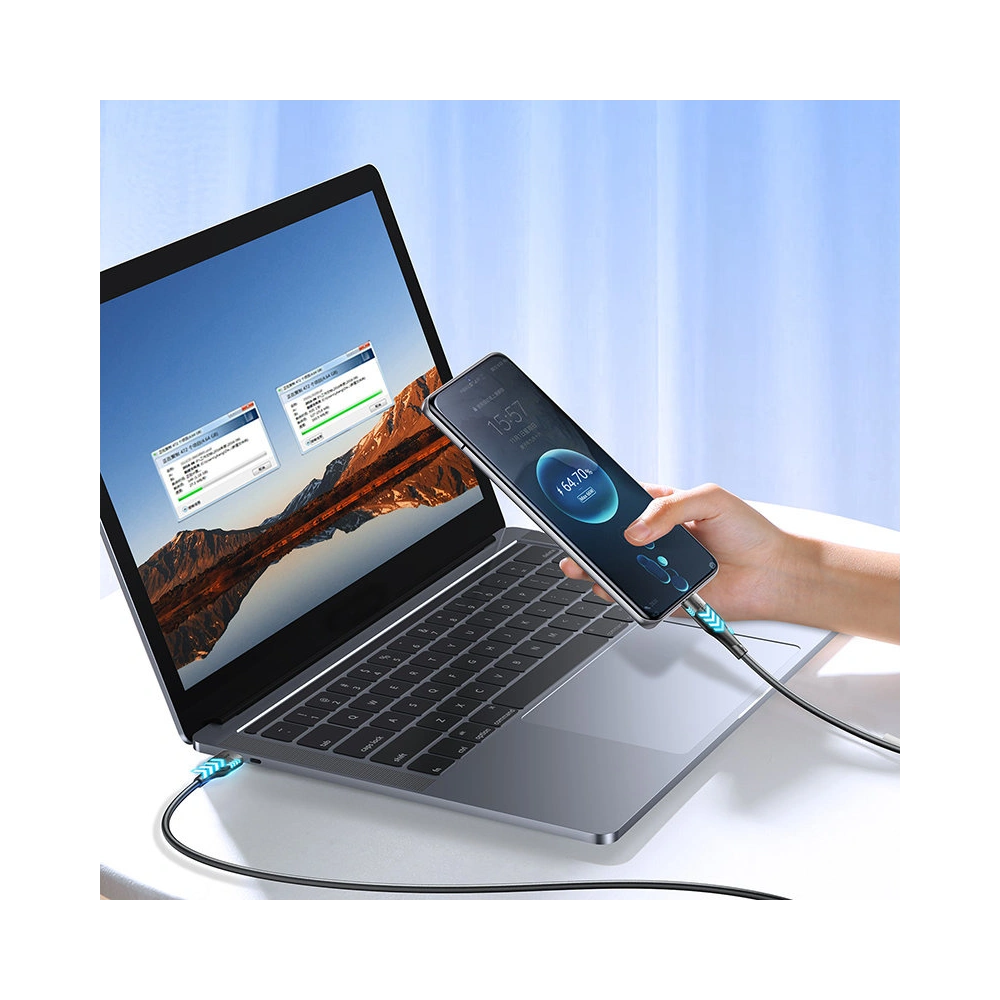 Hurtownia GSM - Kabel Joyroom USB/USB-C 6A 1m schwarz (S-1060M12) - JYR345 - {ean13} - Hurt