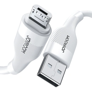 Wholesale Joyroom USB cable - microUSB charging / data transmission 3A 1m white (S-1030M12) - JYR346 - {ean13} - Hurt