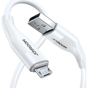 Wholesale Joyroom USB cable - microUSB charging / data transmission 3A 1m white (S-1030M12) - JYR346 - {ean13} - Hurt