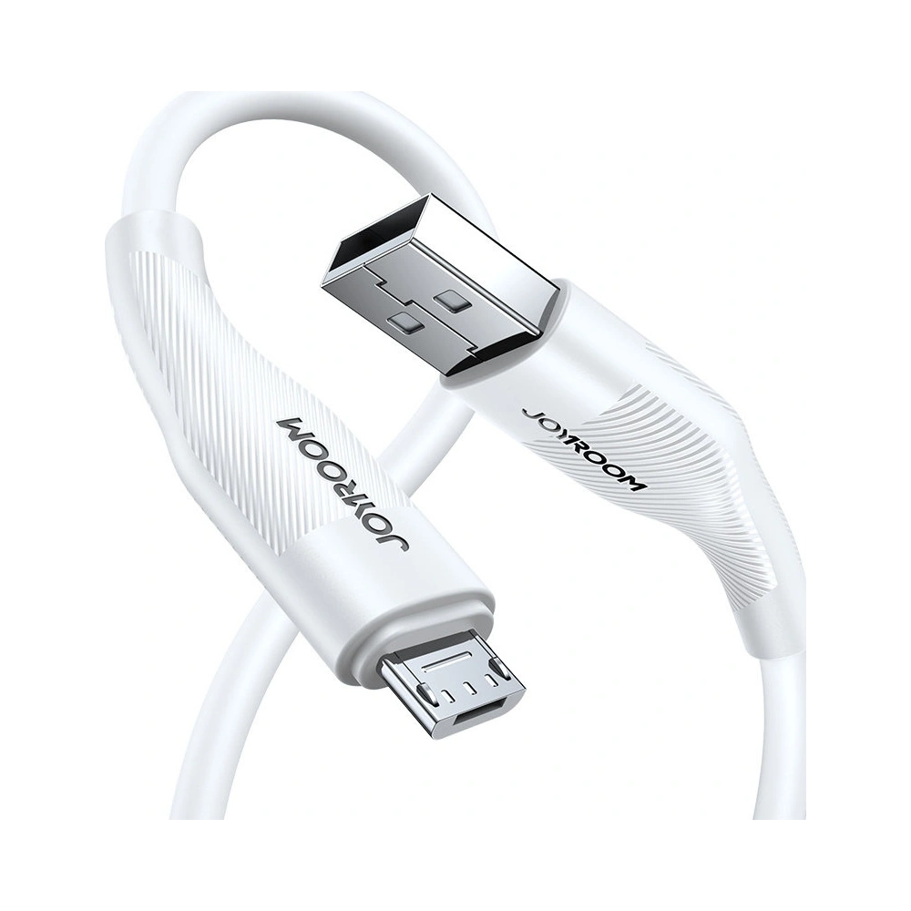 Hurtownia GSM - Cablul Joyroom USB/microUSB 3A 1m alb (S-1030M12) - JYR346 - {ean13} - Hurt