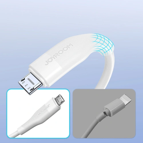 Kabel Joyroom USB/microUSB 3A 1m biały (S-1030M12)