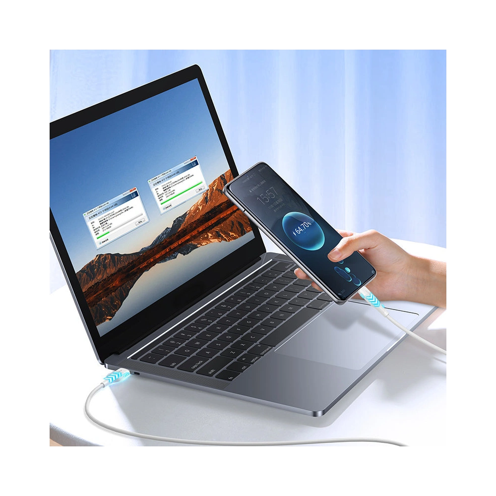 Hurtownia GSM - Cablul Joyroom USB/microUSB 3A 1m alb (S-1030M12) - JYR346 - {ean13} - Hurt