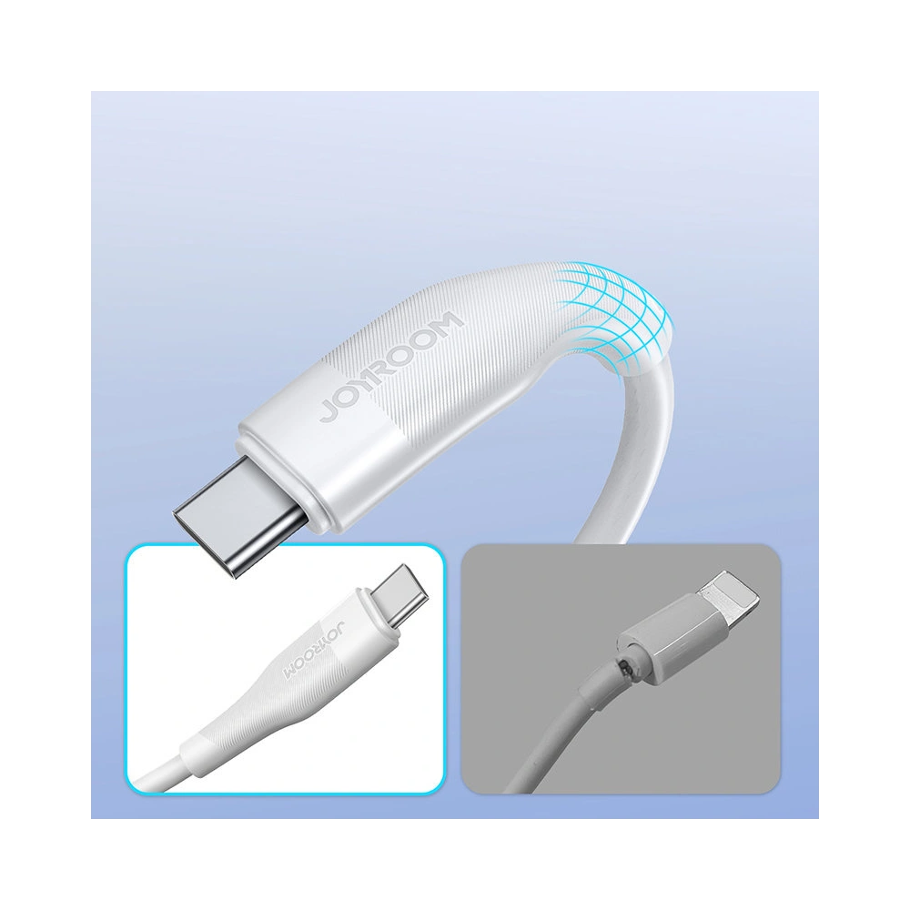 Hurtownia GSM - Cablu Joyroom USB/USB-C 3A 1m alb (S-1030M12) - JYR348 - {ean13} - Hurt