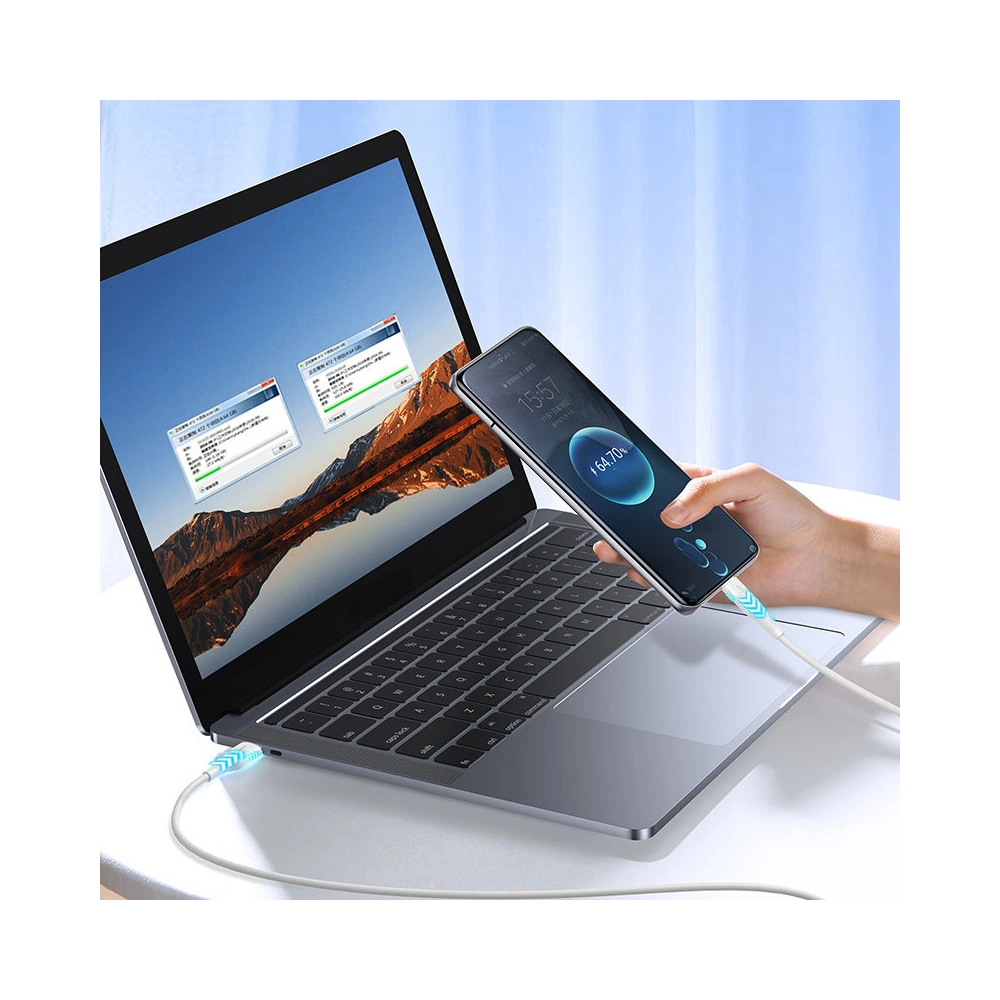 Hurtownia GSM - Cablu Joyroom USB/USB-C 3A 1m alb (S-1030M12) - JYR348 - {ean13} - Hurt