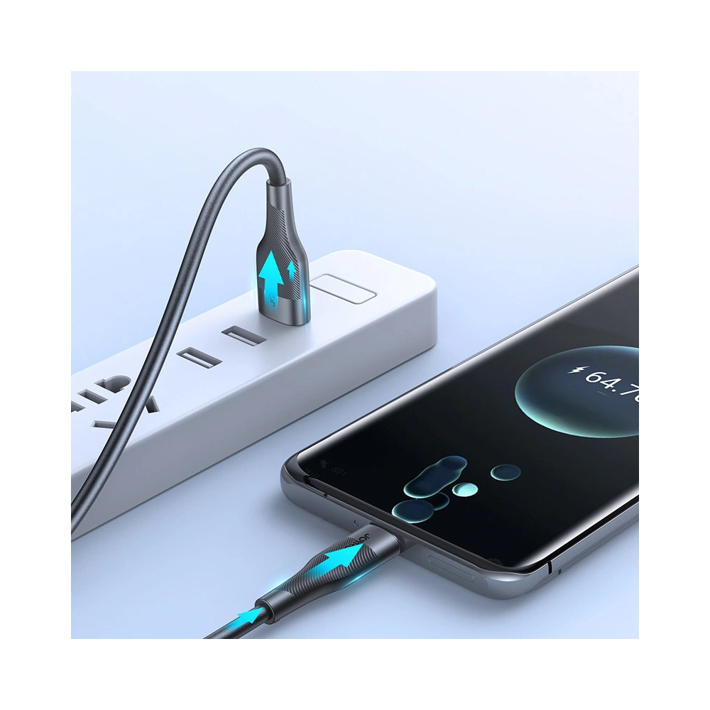 Hurtownia GSM - Cablul Joyroom USB/USB-C 3A 1m negru (S-1030M12) - JYR349 - {ean13} - Hurt