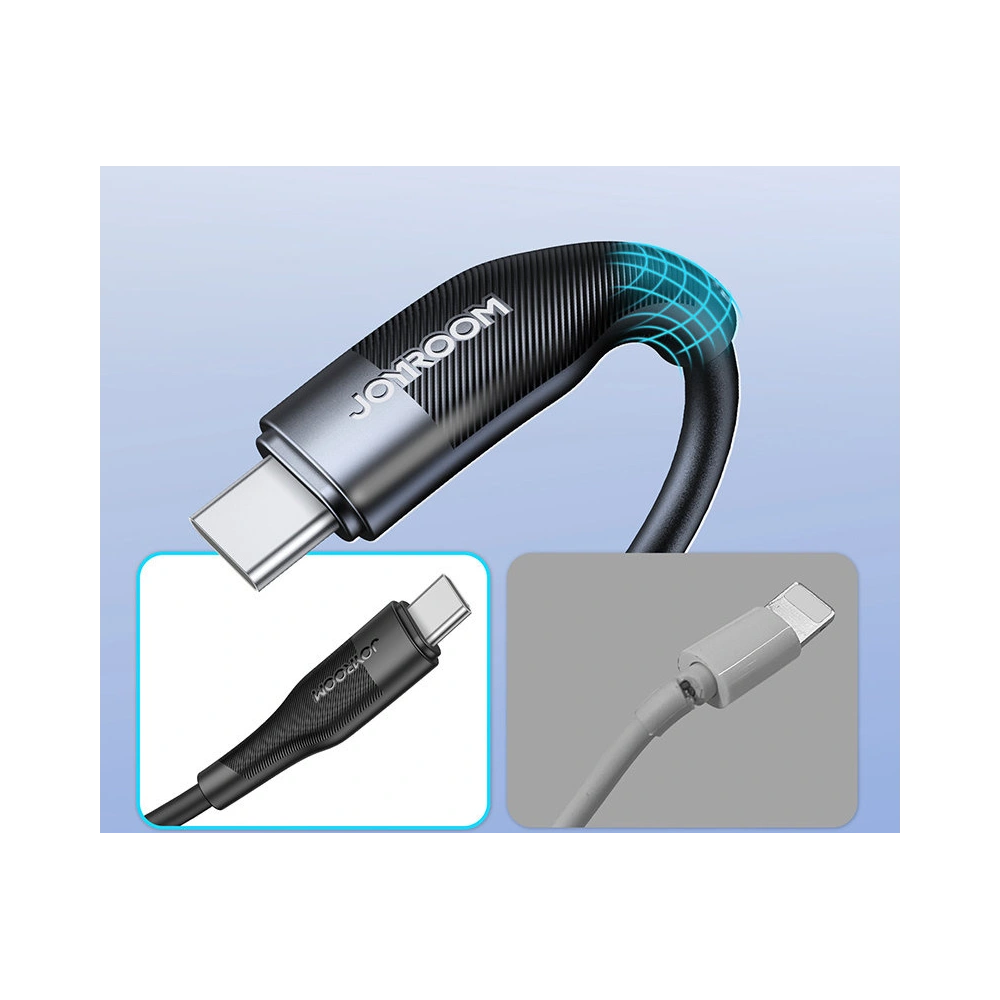 Hurtownia GSM - Cablul Joyroom USB/USB-C 3A 1m negru (S-1030M12) - JYR349 - {ean13} - Hurt
