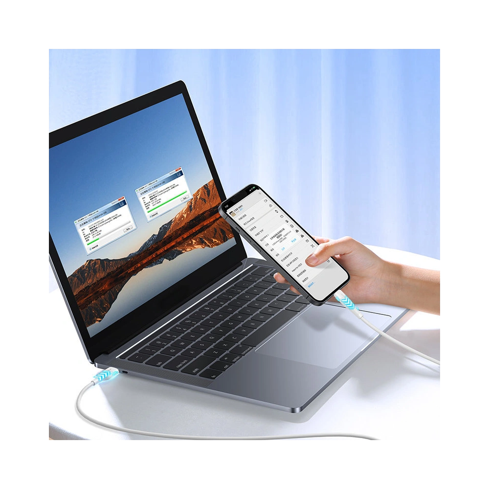Hurtownia GSM - Cablul Joyroom USB/Lightning 3A 1m alb (S-1030M12) - JYR350 - {ean13} - Hurt