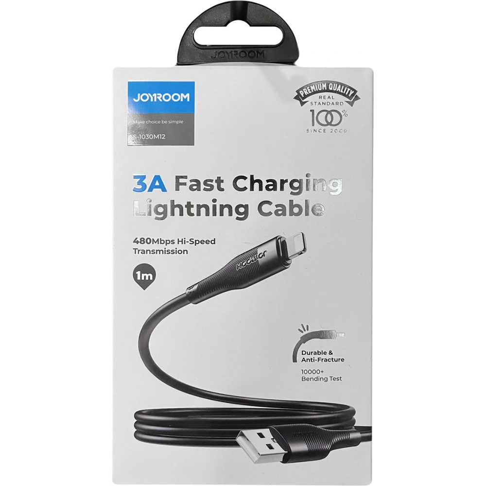Hurtownia GSM - Cablul Joyroom USB/Lightning 3A 1m negru (S-1030M12) - JYR351 - {ean13} - Hurt