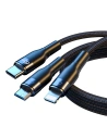 Hurtownia GSM - Kabel Joyroom 3w1 USB-USB-C/microUSB/Lightning 66W 6A 1,2m schwarz (S-1260G5) - JYR352 - {ean13} - Hurt