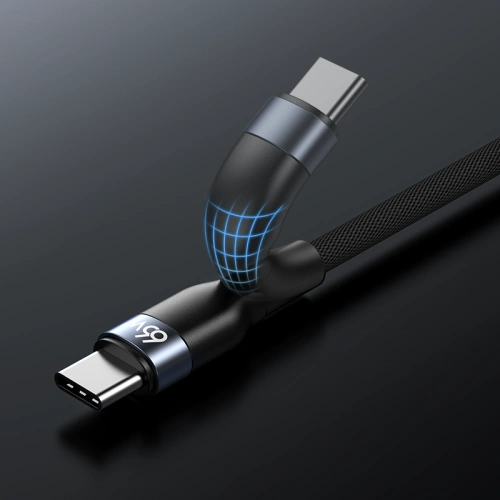 Kabel Joyroom 3w1 USB-USB-C/microUSB/Lightning 66W 6A 1,2m czarny (S-1260G5)