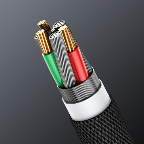 Kabel Joyroom 3w1 USB-USB-C/microUSB/Lightning 66W 6A 1,2m czarny (S-1260G5)