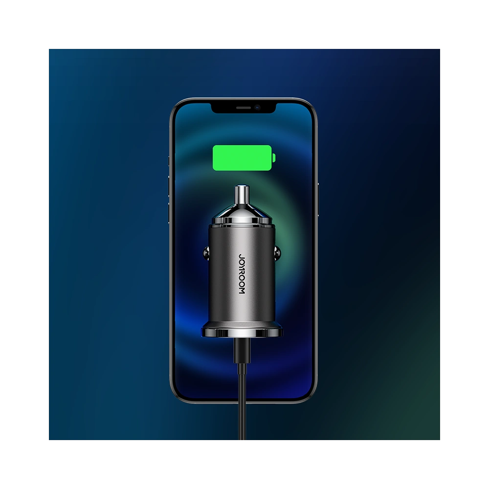 Hurtownia GSM - Autós töltő Joyroom 2xUSB 15W 3,1A szürke (C-A48) - JYR353 - {ean13} - Hurt