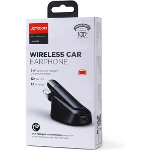 Wholesale Joyroom Headset Wireless Bluetooth 5.1 Earphone for Car Charger Black (JR-B02S) - JYR354 - {ean13} - Hurt