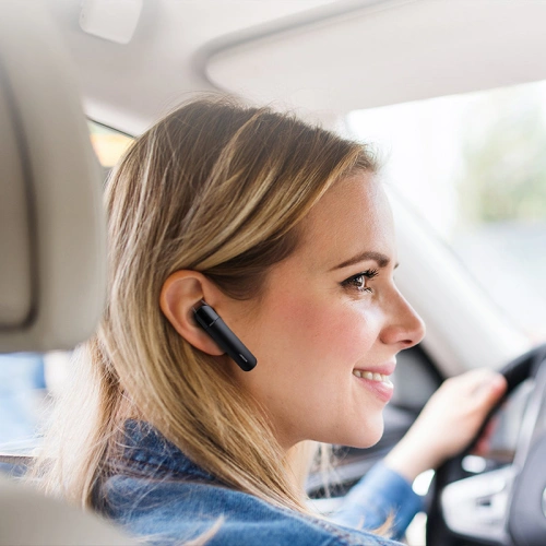 Słuchawka bezprzewodowa Joyroom Bluetooth 5.1 do samochodu z ładowarką czarny (JR-B02S)